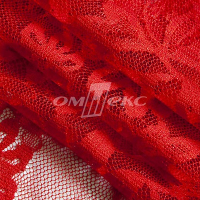 Кружевное полотно стрейч 15A29/RED, 105 гр/м2, шир.155см - купить в Каменске-Уральском. Цена 2 101.46 руб.