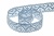 Тесьма кружевная 0621-1346А, шир. 13 мм/уп. 20+/-1 м, цвет 132-голубой - купить в Каменске-Уральском. Цена: 569.26 руб.