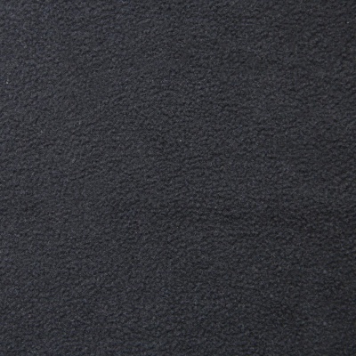 Флис DTY, 130 г/м2, шир. 150 см, цвет чёрный - купить в Каменске-Уральском. Цена 694.22 руб.
