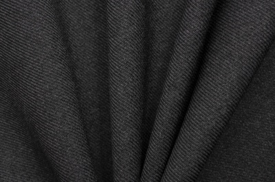 Ткань костюмная 25505 2003, 265 гр/м2, шир.150см, цвет т.серый - купить в Каменске-Уральском. Цена 418.73 руб.