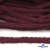 Шнур плетеный d-6 мм круглый, 70% хлопок 30% полиэстер, уп.90+/-1 м, цв.1070-бордовый - купить в Каменске-Уральском. Цена: 588 руб.