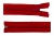 Спиральная молния Т5 820, 65 см, автомат, цвет красный - купить в Каменске-Уральском. Цена: 14.68 руб.