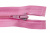 Спиральная молния Т5 513, 40 см, автомат, цвет св.розовый - купить в Каменске-Уральском. Цена: 13.17 руб.