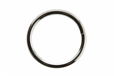Кольцо металлическое d-3 х 32 мм, цв.-никель - купить в Каменске-Уральском. Цена: 3.92 руб.
