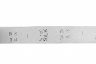Состав и уход за тк.100% Silk (4000 шт) - купить в Каменске-Уральском. Цена: 737.09 руб.