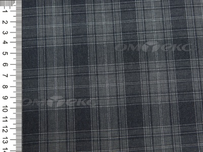 Ткань костюмная клетка 25235 2003, 185 гр/м2, шир.150см, цвет серый/сер - купить в Каменске-Уральском. Цена 