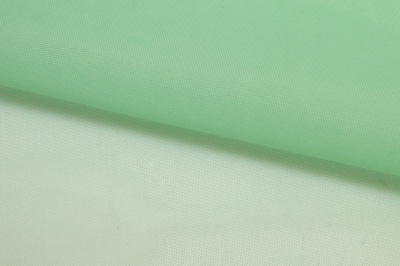 Портьерный капрон 13-6009, 47 гр/м2, шир.300см, цвет св.зелёный - купить в Каменске-Уральском. Цена 143.68 руб.
