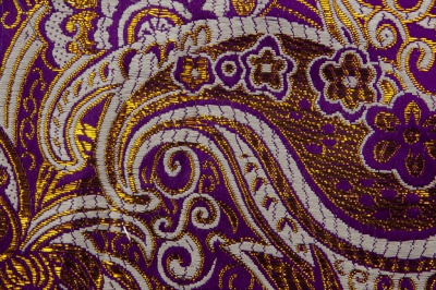 Ткань костюмная жаккард №9, 140 гр/м2, шир.150см, цвет фиолет - купить в Каменске-Уральском. Цена 387.20 руб.