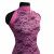 Кружевное полотно стрейч XD-WINE, 100 гр/м2, шир.150см, цвет розовый - купить в Каменске-Уральском. Цена 1 851.10 руб.