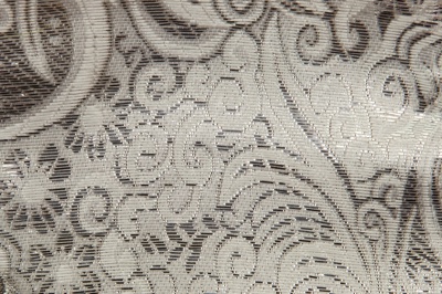 Ткань костюмная жаккард №10, 140 гр/м2, шир.150см, цвет св.серебро - купить в Каменске-Уральском. Цена 383.29 руб.