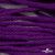 Шнур плетеный d-6 мм, круглый 70% хлопок 30% полиэстер, уп.90+/-1 м, цв.1084-фиолет - купить в Каменске-Уральском. Цена: 588 руб.