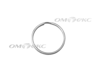 Кольцо металлическое d-20 мм, цв.-никель - купить в Каменске-Уральском. Цена: 3.19 руб.
