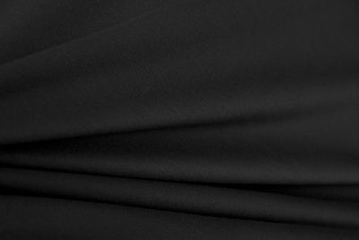 Трикотаж "Grange" BLACK 1# (2,38м/кг), 280 гр/м2, шир.150 см, цвет чёрно-серый - купить в Каменске-Уральском. Цена 870.01 руб.
