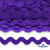 Тесьма вьюнчик 0381-0050, 5 мм/упак.33+/-1м, цвет 9530-фиолетовый - купить в Каменске-Уральском. Цена: 107.26 руб.