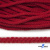 Шнур плетеный d-6 мм, круглый 70% хлопок 30% полиэстер, уп.90+/-1 м, цв.1064-красный - купить в Каменске-Уральском. Цена: 594 руб.