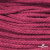 Шнур плетеный d-6 мм, 70% хлопок 30% полиэстер, уп.90+/-1 м, цв.1068-фуксия - купить в Каменске-Уральском. Цена: 588 руб.