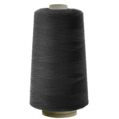 Швейные нитки (армированные) 28S/2, нам. 2 500 м, цвет чёрный - купить в Каменске-Уральском. Цена: 139.91 руб.