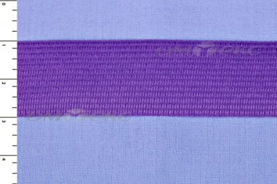 Окантовочная тесьма №0225, шир. 22 мм (в упак. 100 м), цвет фиолет - купить в Каменске-Уральском. Цена: 271.60 руб.