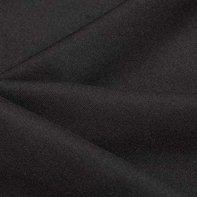 Ткань костюмная 21010 2044, 225 гр/м2, шир.150см, цвет черный - купить в Каменске-Уральском. Цена 394.71 руб.