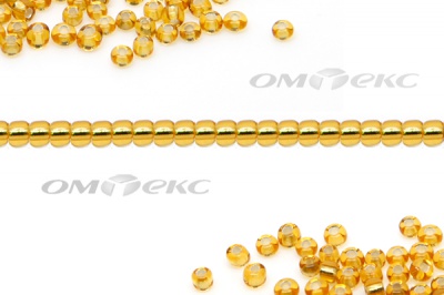 Бисер (SL) 11/0 ( упак.100 гр) цв.22 - золото - купить в Каменске-Уральском. Цена: 53.34 руб.