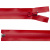 Молния водонепроницаемая PVC Т-7, 60 см, разъемная, цвет (820) красный - купить в Каменске-Уральском. Цена: 49.39 руб.