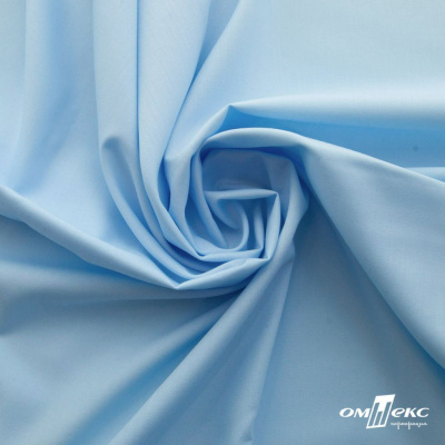 Ткань сорочечная Илер 100%полиэстр, 120 г/м2 ш.150 см, цв.голубой - купить в Каменске-Уральском. Цена 290.24 руб.
