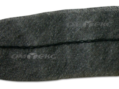 WS7225-прокладочная лента усиленная швом для подгиба 30мм-графит (50м) - купить в Каменске-Уральском. Цена: 16.97 руб.