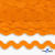 Тесьма вьюнчик 0381-0080, 8 мм/упак.33+/-1м, цвет 9511-оранжевый - купить в Каменске-Уральском. Цена: 107.26 руб.