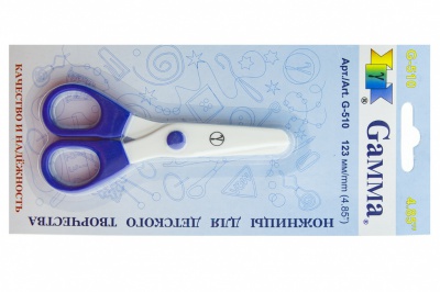 Ножницы G-510 детские 123 мм - купить в Каменске-Уральском. Цена: 137.45 руб.