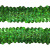Тесьма с пайетками D4, шир. 30 мм/уп. 25+/-1 м, цвет зелёный - купить в Каменске-Уральском. Цена: 1 087.39 руб.