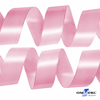 050-нежно-розовый Лента атласная упаковочная (В) 85+/-5гр/м2, шир.50 мм (1/2), 25+/-1 м - купить в Каменске-Уральском. Цена: 120.46 руб.