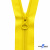 Спиральная молния Т5 131, 60 см, автомат, цвет жёлтый - купить в Каменске-Уральском. Цена: 14.21 руб.