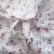 Ткань Муслин принт, 100% хлопок, 125 гр/м2, шир. 140 см, #2308 цв. 6 белый с цветком - купить в Каменске-Уральском. Цена 413.11 руб.
