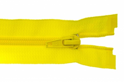 Спиральная молния Т5 131, 40 см, автомат, цвет жёлтый - купить в Каменске-Уральском. Цена: 13.03 руб.
