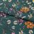 Плательная ткань "Фламенко" 6.1, 80 гр/м2, шир.150 см, принт растительный - купить в Каменске-Уральском. Цена 241.49 руб.