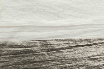 Текстильный материал "Диско"#1805 с покрытием РЕТ, 40гр/м2, 100% полиэстер, цв.6-тем.серебро - купить в Каменске-Уральском. Цена 412.36 руб.
