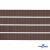 Репсовая лента 005, шир. 6 мм/уп. 50+/-1 м, цвет коричневый - купить в Каменске-Уральском. Цена: 88.45 руб.