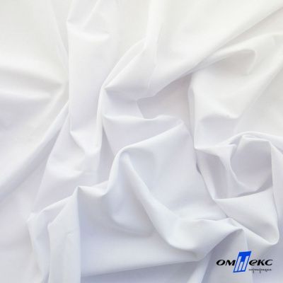 Ткань сорочечная Илер 100%полиэстр, 120 г/м2 ш.150 см, цв.белый - купить в Каменске-Уральском. Цена 290.24 руб.