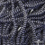 Шнурки #107-16, круглые 130 см, двухцветные цв.серый/чёрный - купить в Каменске-Уральском. Цена: 31.89 руб.