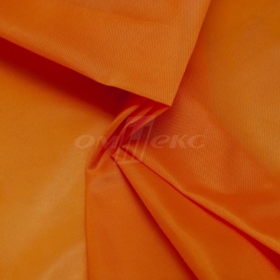 Ткань  подкладочная, Таффета 170Т цвет оранжевый 021С, шир. 150 см - купить в Каменске-Уральском. Цена 43.06 руб.