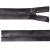 Молния водонепроницаемая PVC Т-7, 20 см, неразъемная, цвет (301)-т.серый - купить в Каменске-Уральском. Цена: 21.56 руб.