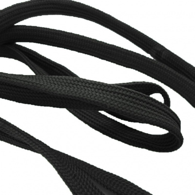 Шнурки т.5 110 см черный - купить в Каменске-Уральском. Цена: 23.25 руб.