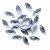 Стразы пришивные акриловые арт.#45/16 - "Кристал", 10х23 мм - купить в Каменске-Уральском. Цена: 1 руб.