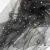 Сетка Фатин Глитер Спейс, 12 (+/-5) гр/м2, шир.150 см, 16-167/черный - купить в Каменске-Уральском. Цена 184.03 руб.