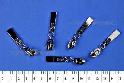 Слайдер декоративный, металлический №1/спираль Т7/никель - купить в Каменске-Уральском. Цена: 6.29 руб.