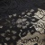 Кружевное полотно #4007, 145 гр/м2, шир.150см, цвет чёрный - купить в Каменске-Уральском. Цена 347.66 руб.