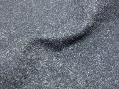 Ткань костюмная п/шерсть №2096-2-2, 300 гр/м2, шир.150см, цвет т.серый - купить в Каменске-Уральском. Цена 517.53 руб.