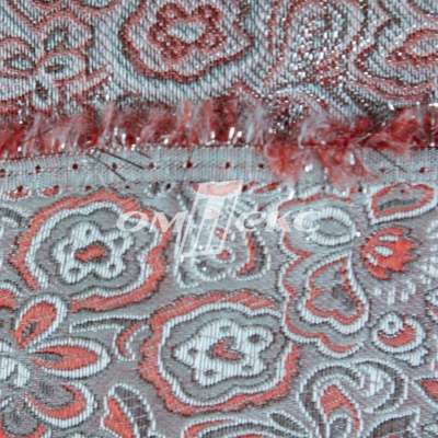 Ткань костюмная жаккард, 135 гр/м2, шир.150см, цвет красный№12 - купить в Каменске-Уральском. Цена 446.43 руб.