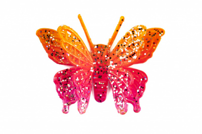 Бабочка декоративная пластиковая #10 - купить в Каменске-Уральском. Цена: 7.09 руб.