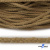 Шнур плетеный d-6 мм круглый, 70% хлопок 30% полиэстер, уп.90+/-1 м, цв.1074-бежевый - купить в Каменске-Уральском. Цена: 588 руб.